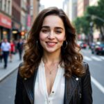 Emilia Clarke Takes NYC by Storm for Ponies Press! Promoting Her Must-Watch New Peacock Series.