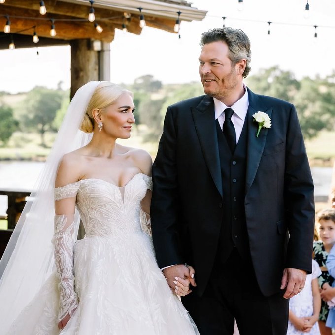 Gwen Stefani & Blake Shelton Tie the Knot! Inside Their Oklahoma Ranch Wedding & Blended Family.